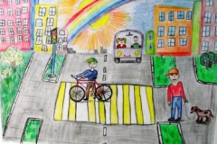 конкурс рисунков на тему дорожной безопасности (21)