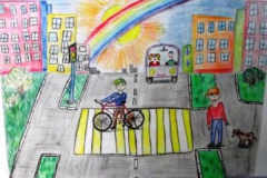 конкурс рисунков на тему дорожной безопасности (26)