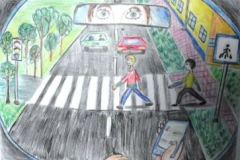 конкурс рисунков на тему дорожной безопасности (17)
