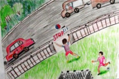 конкурс рисунков на тему дорожной безопасности (24)